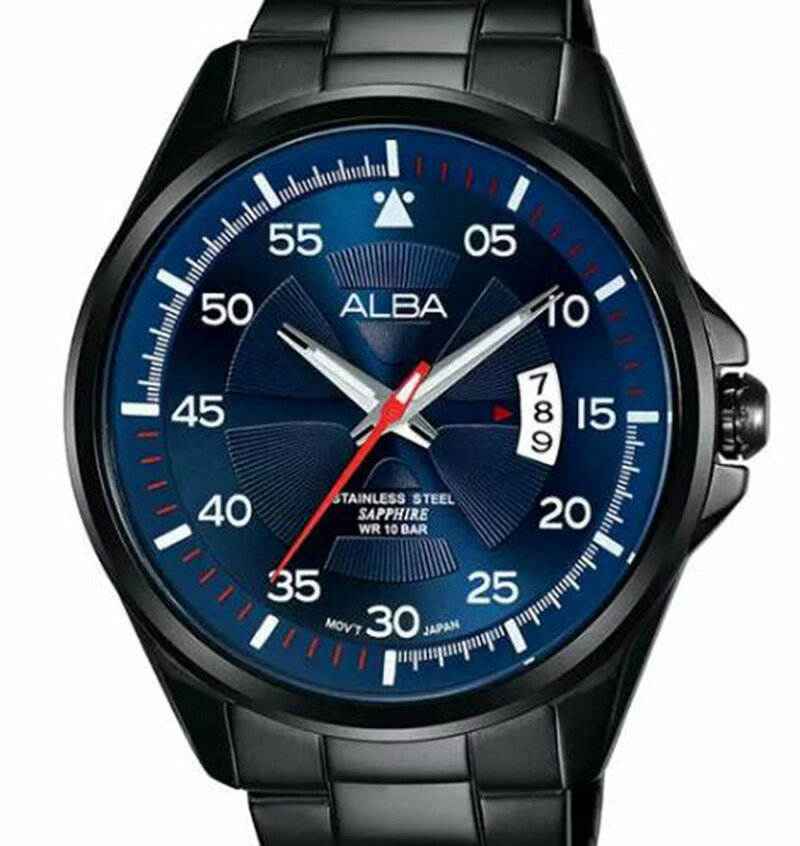 [COSCO代購4] W137146 Alba 不鏽鋼錶帶男錶 #VJ42-X268B