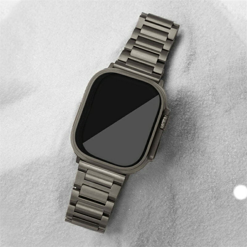鈦合金錶帶 適用蘋果手錶Apple Watch ultra2 49mm 8代45 7 6 5 4 se男女鈦帶