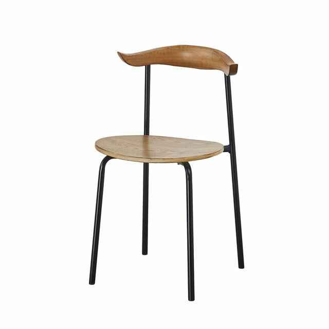 木餐椅 咖啡廳 餐椅 商空椅 工業風 鐵管版 水牛椅 CHR074