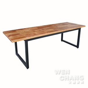 訂製品 LOFT工業風 做舊 拼接 棧板餐桌 CU095