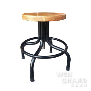 訂製品 LOFT 工業風 做舊 歐塔旋轉椅 椅凳 中島椅 CU097