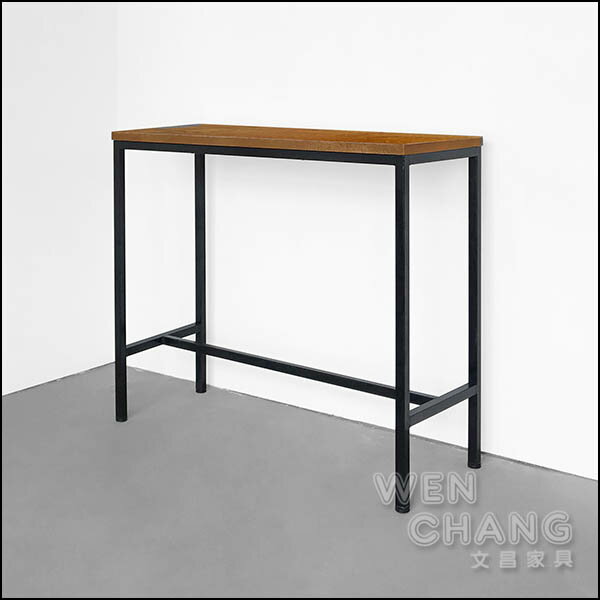 訂製品 LOFT 工業風 鐵腳+實木桌面 吧檯桌 CUA-001