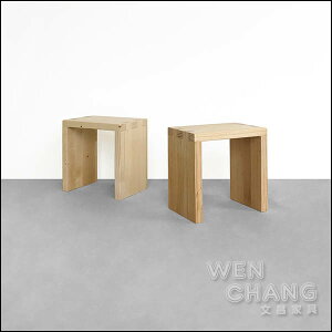 訂製品 原木榫接矮凳 椅凳CUA-003