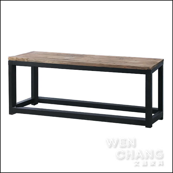 LOFT 工業風口字腳長凳 也可當電視櫃 ST066