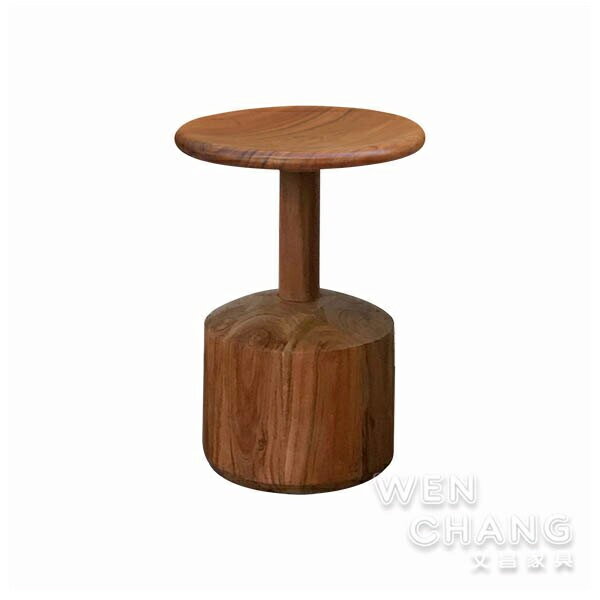 Vintage 巴比實木椅凳 矮凳 可當邊几 小茶几 ST071