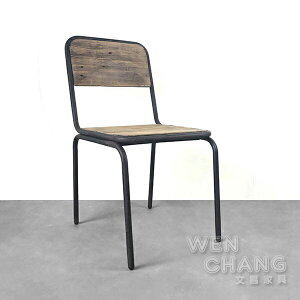工業風學生椅 colorful student chair 烤漆榆木 CH041
