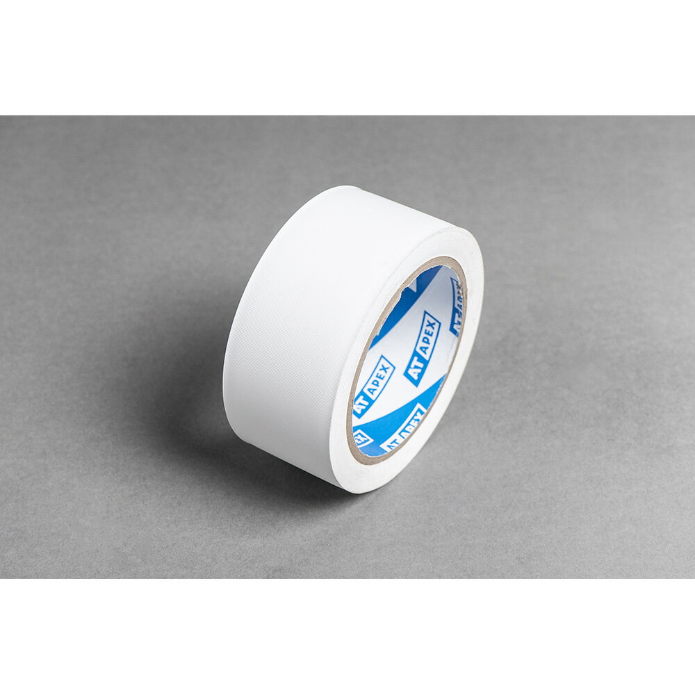 AT APEX 艾沛克 PVC厚皮 布紋可撕膠帶 60mm X 27M(30Y) 白色 80捲/箱【領券滿額再折千11/30止】
