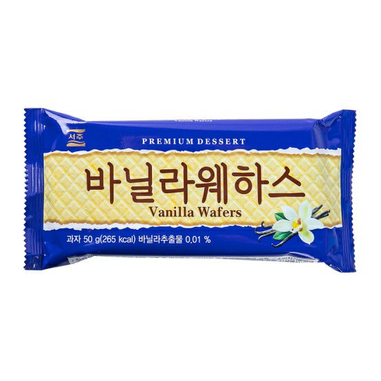 【首爾先生mrseoul】韓國 Seoju 威化餅 (香草味) 50g 夾心餅乾 長方形