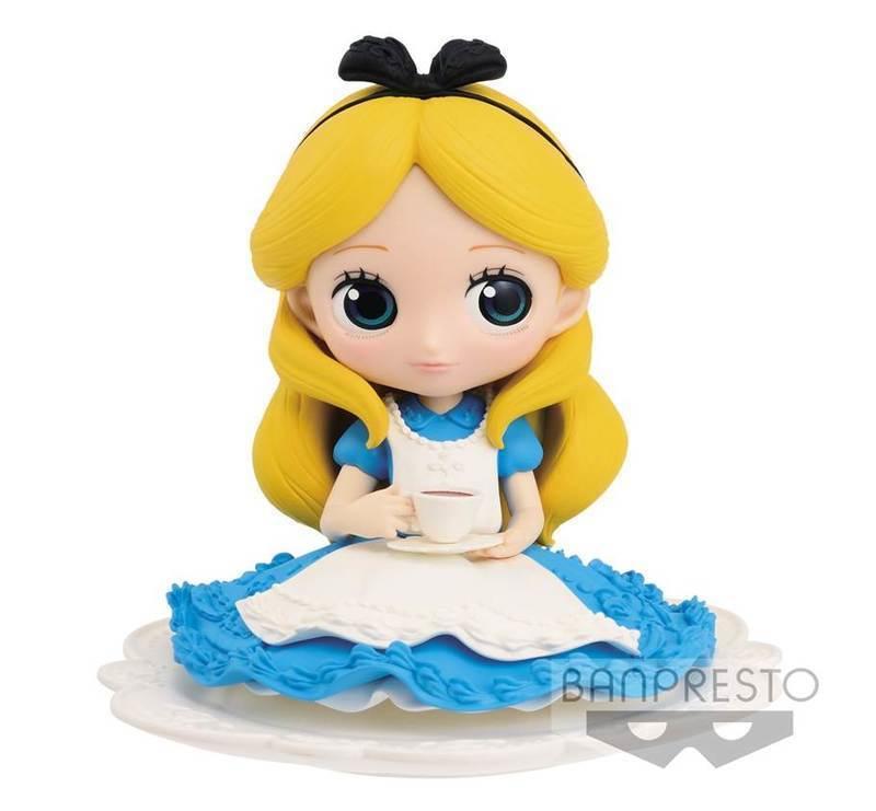 BANBRESTO 玩具 景品 Q POSKET 迪士尼 公主系列 代理 正常色 艾莉絲 愛麗絲 下午茶