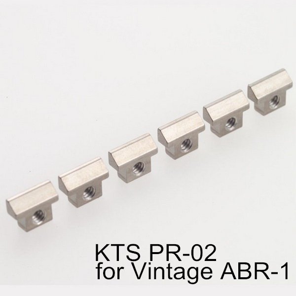 KTS PR-02 鈦合金 Vintage ABR-1 Tune-O-Matic 電吉他 琴橋 下弦枕【唐尼樂器】