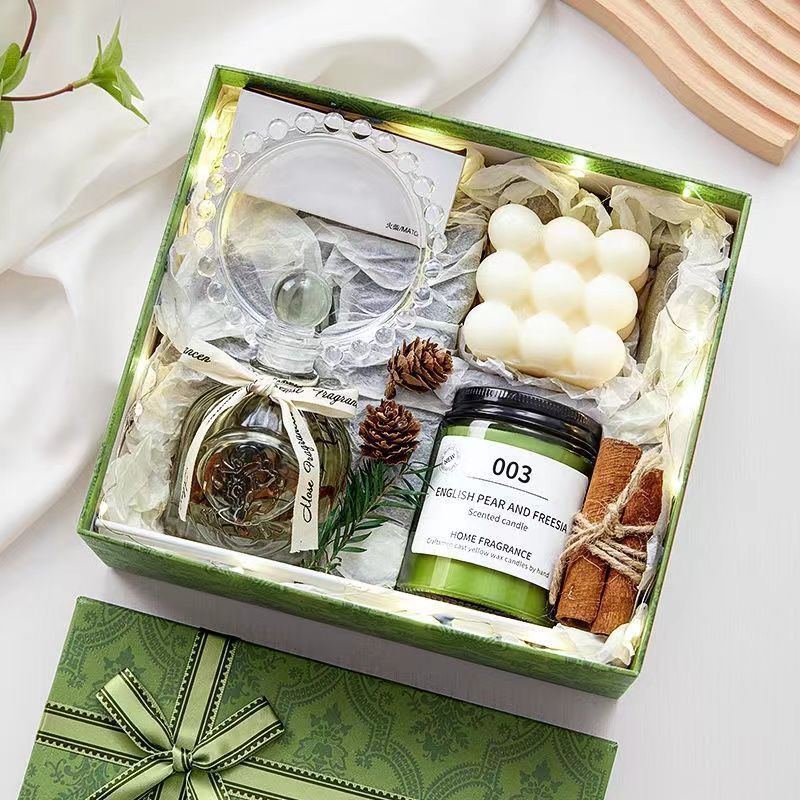 生日禮物小眾女生節日送女生精緻實用治癒系高級感香薰禮盒套裝 d7198