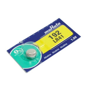 Murata 水銀電池 LR41 AG3 S192 LR-41N 鈕扣電池 手錶電池 日本製【GQ256】 123便利屋