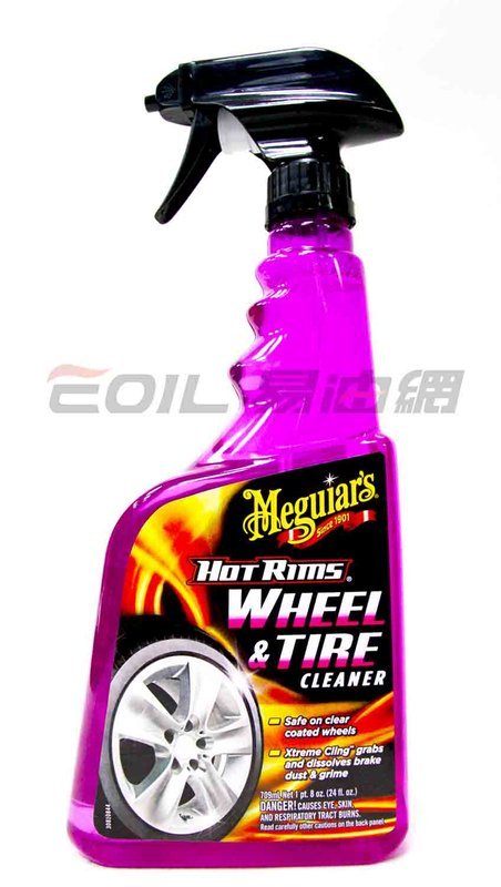 Meguiar's Hot Rims All Wheel & Tire 美光 鋼圈、輪胎雙效清潔劑 G9524【APP下單最高22%點數回饋】