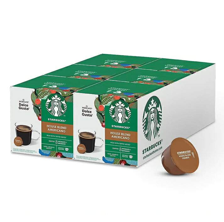 [COSCO代購6] D136556 星巴克 家常美式咖啡膠囊 72顆 適用NESCAFE Dolce Gusto機器