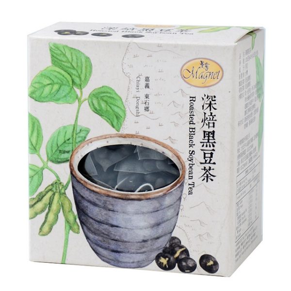 曼寧   深焙黑豆茶8公克x15入/盒