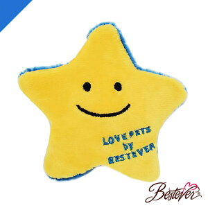 日本Bestever 造型聲響寵物玩具-星星