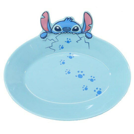 【震撼精品百貨】Stitch_星際寶貝史迪奇~日本迪士尼 Disney 史迪奇陶瓷盤*27833