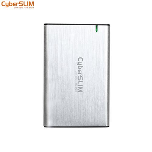 【現折$50 最高回饋3000點】CyberSLIM 2.5吋SATA硬碟外接盒 Type-c 太空銀 B25U31-S