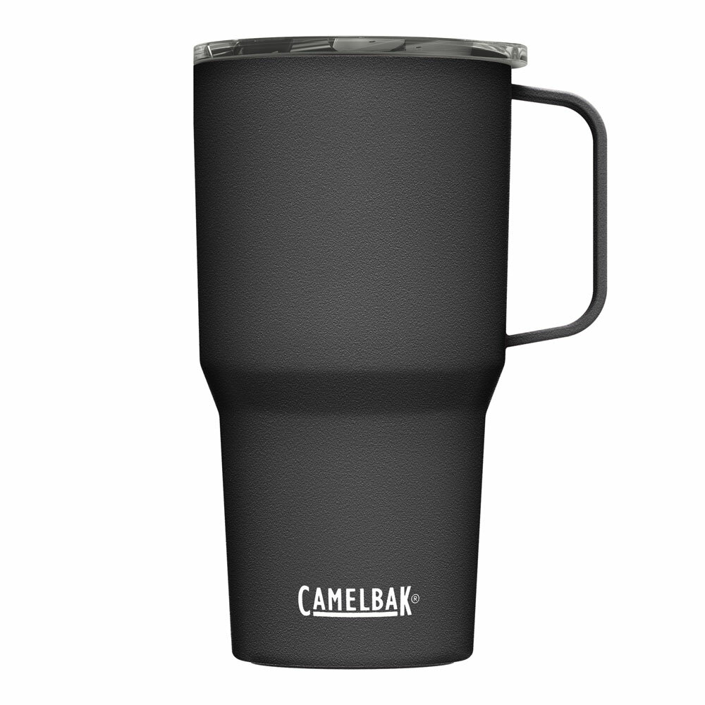 【【蘋果戶外】】Camelbak 710ml Tall Mug 不鏽鋼日用保溫馬克杯(保冰) 濃黑 保溫杯 CB2746001071