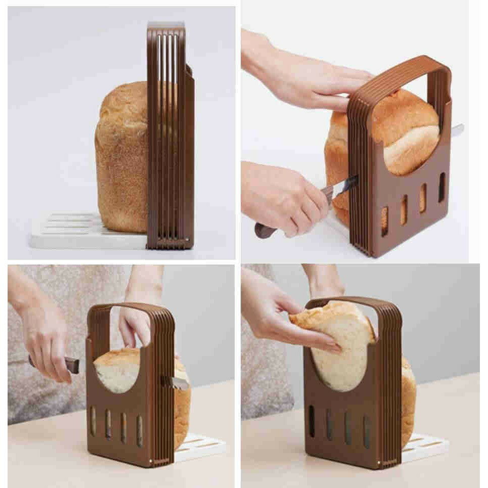 吐司切片器-可調厚度-咖啡色】麵包切割器吐司分片器土司分層器| 塔克網購直營店| 樂天市場Rakuten