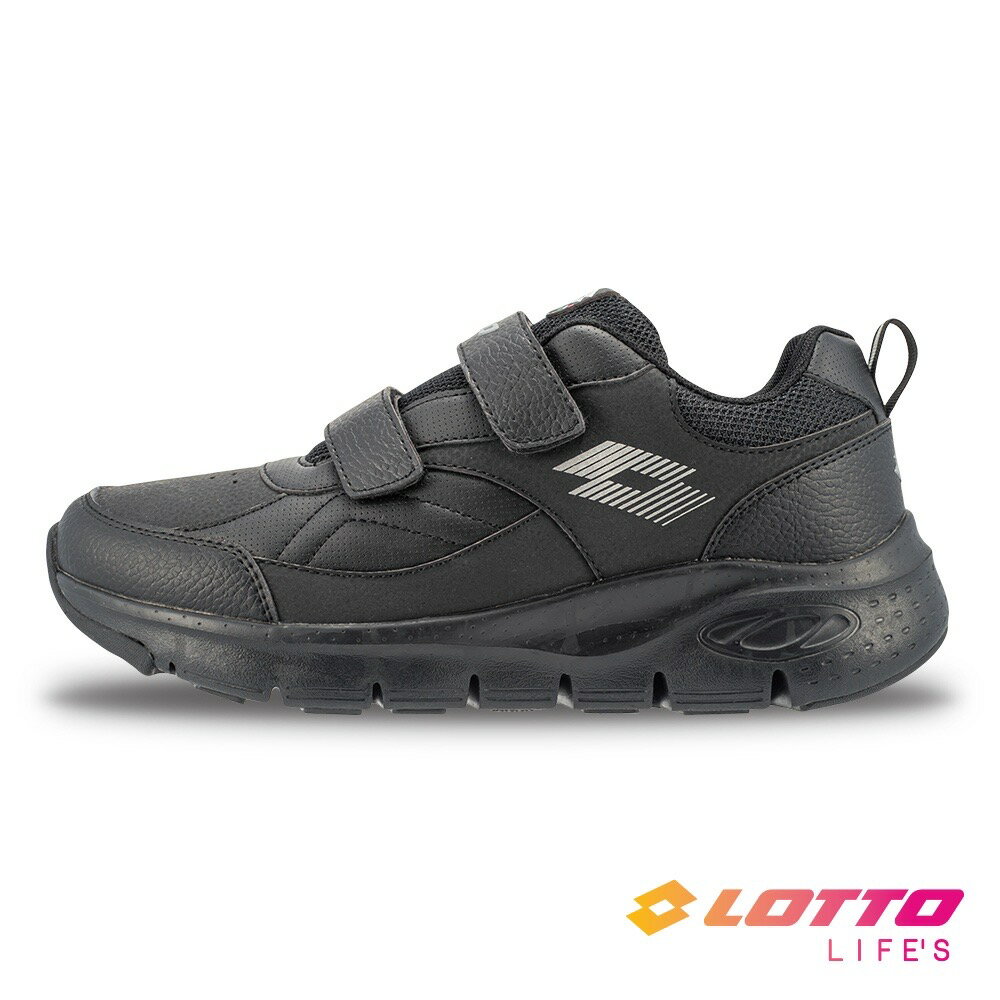 LOTTO樂得-義大利第一品牌 男款邁阿密 健走鞋 [LT2AMR6060] 黑【巷子屋】