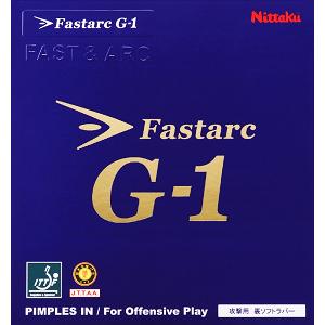 Nittaku Fastarc G-1 桌球皮 乒乓球皮 膠皮 面膠 桌皮【大自在運動休閒精品店】