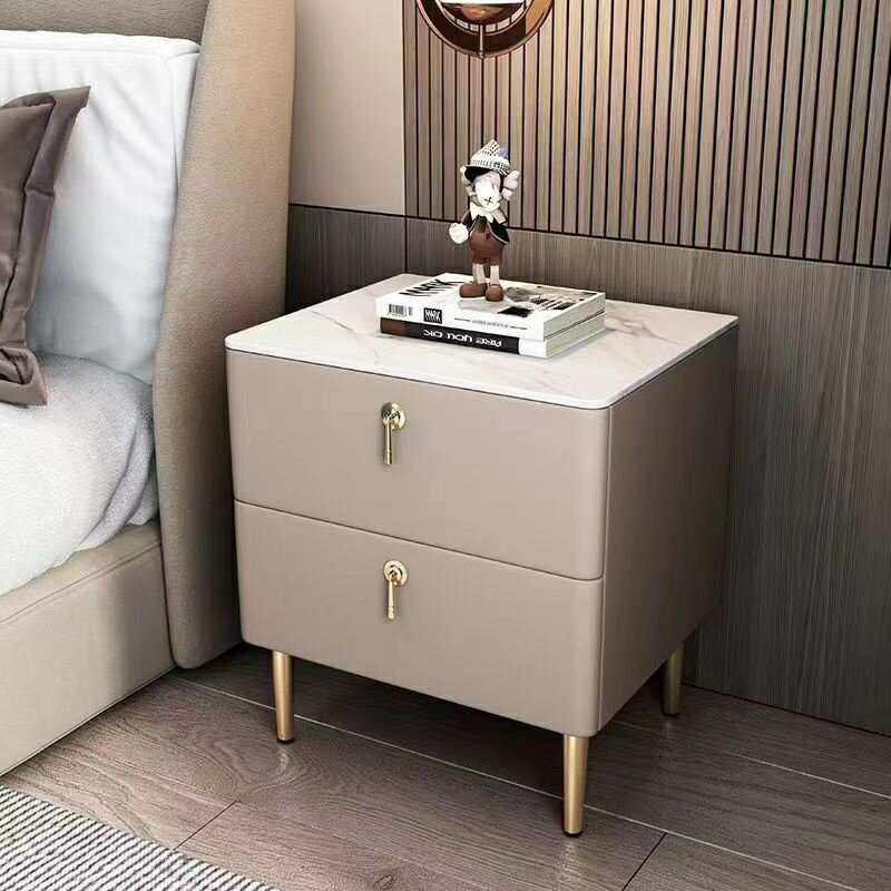小戶型 免安裝 實木抽屜櫃 超窄邊櫃 床頭櫃 小型 現代 簡約 輕奢 北歐 臥室收納櫃 收納櫃 邊櫃 床頭櫃