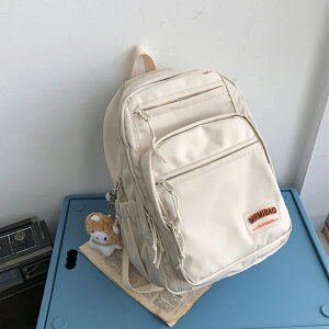 書包女雙肩包夏大學生初中高中生簡約原創小眾旅行電腦背包