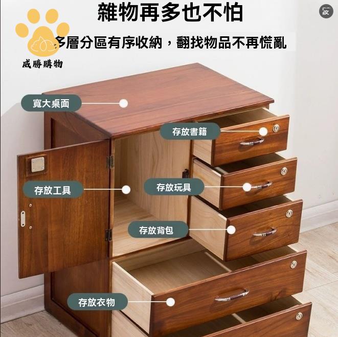 矮櫃 電視櫃 儲物櫃 收納櫃 實木矮櫃客廳抽屜式收納儲物櫃檔案辦公室帶鎖低儲物櫃電視櫃 八折減免 特價出 可開發票