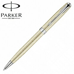 【派克 PARKER】商籟系列 純銀格珍珠白夾 原子筆 P0912370 /支