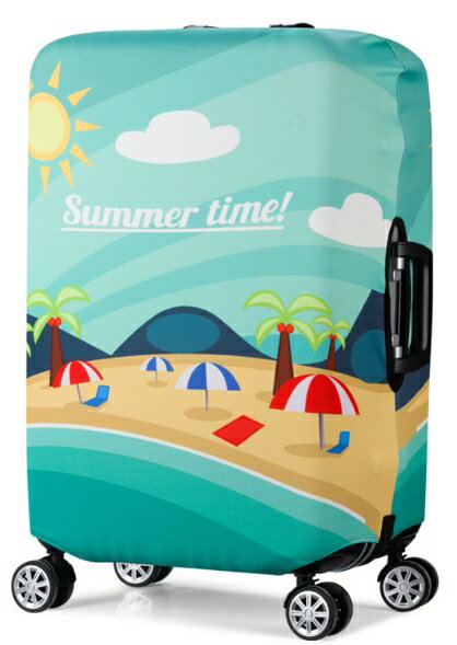 雙側拉鍊 行李套 行李箱保護套 胖胖箱 防塵套 行李箱套 旅行箱套 【櫻桃嚴選】 現貨加厚耐磨 19吋20吋24吋25吋28吋29吋30吋 1