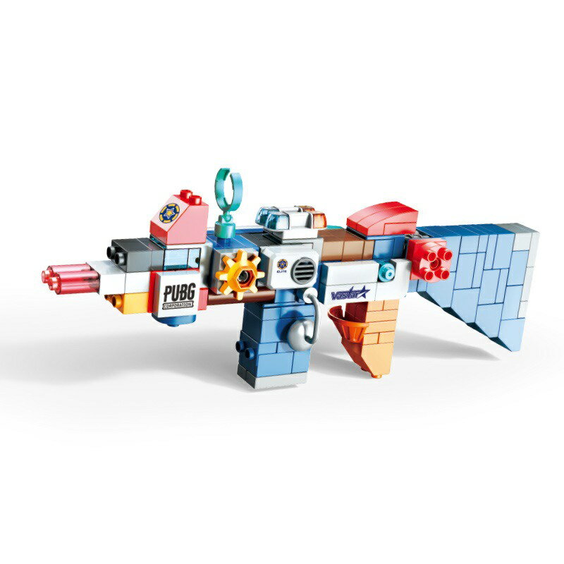 費樂百變積木槍 130PCS 大顆粒積木 相容樂高德寶系列 兒童積木 1