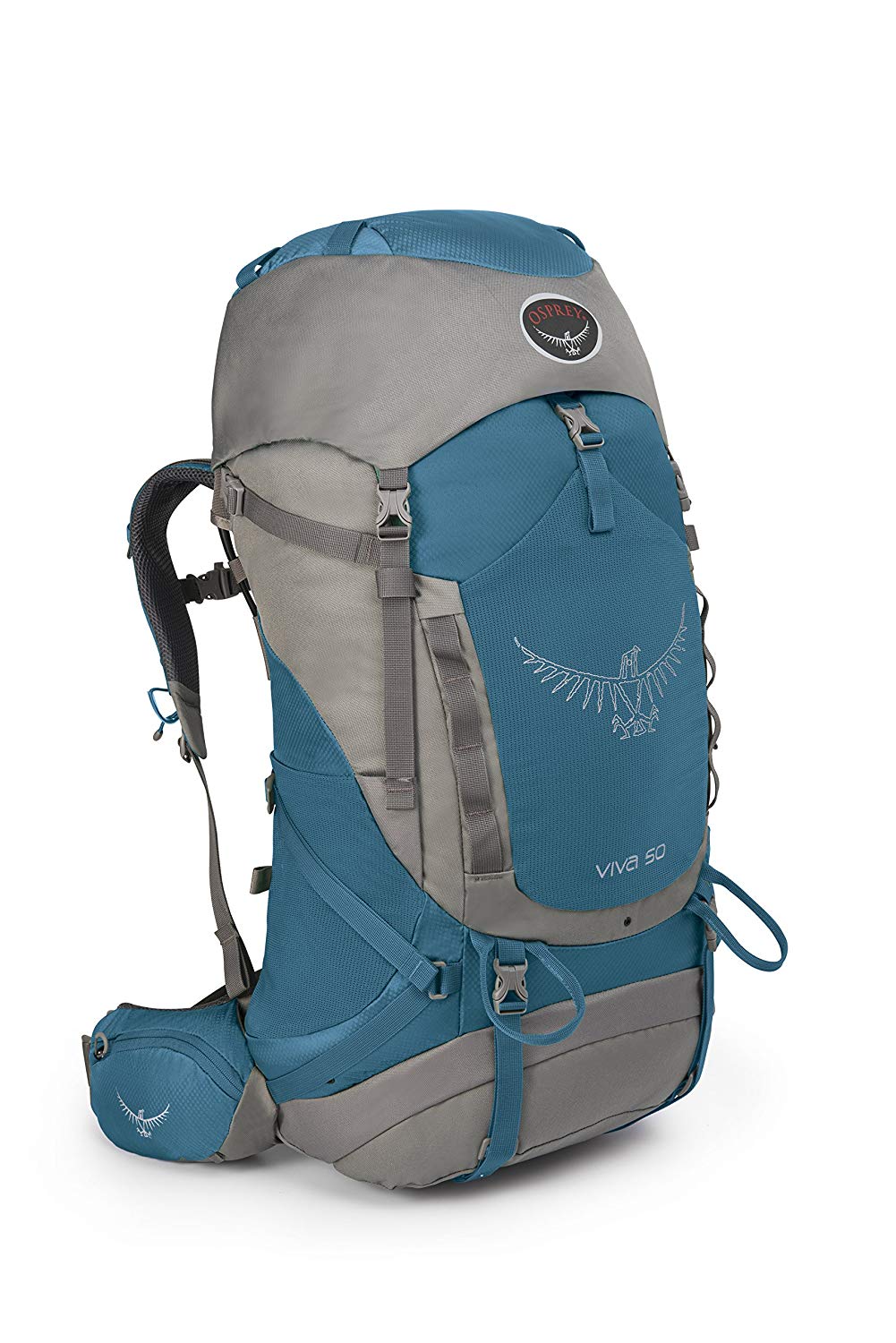 ├登山樂┤ 美國 Osprey Viva 50 Cool Blue O/S 透氣輕量登山背包-藍 # 10000133