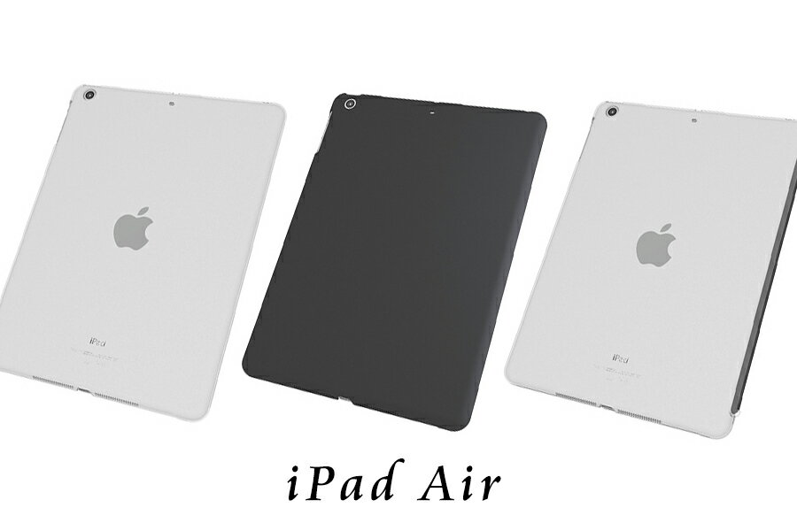 <br/><br/>  POWER SUPPORTiPad Air 專用Air Jacket 保護殼 (無保護膜)透明/純黑<br/><br/>