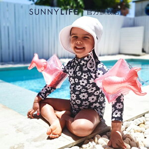 Sunnylife手臂圈 兒童游泳圈 男女童游泳浮力袖浮圈 3-6歲初學者裝備