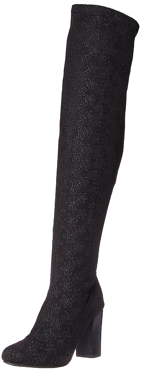 UPC 887696804507 product image for Mia Womens Rosette Closed Toe Knee High Fashion Boots | upcitemdb.com