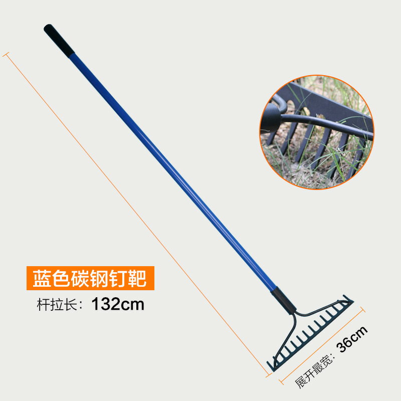 翻土神器 翻土叉 鬆土器 翻地松土神器挖地松土器加長園林鏟子挖土器農用工具家用種植鋤頭【MJ21494】 3