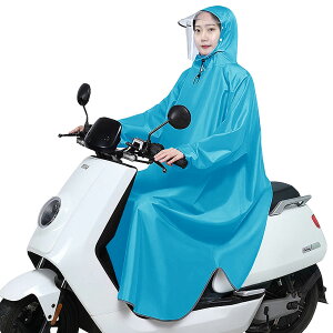 有袖雨衣電動車摩托車雨披單人男女士成人加大加厚自行車騎行雨衣