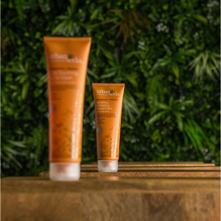 【英國城市吠陀】Urban Veda-檀香舒緩臉部去角質霜125ml 5