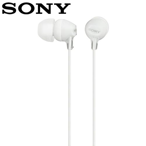 【現折$50 最高回饋3000點】【公司貨-非平輸】SONY 索尼 EX15LP 輕巧耳道式耳機 白