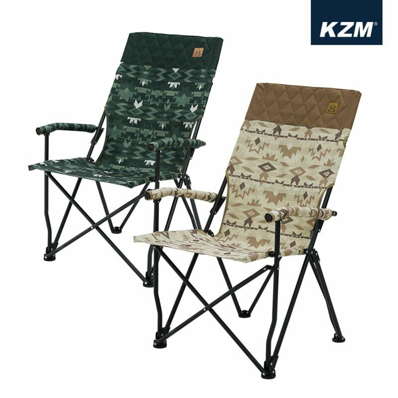 【露營趣】新店桃園 KAZMI K20T1C021 軍事風舒適摺疊椅 折疊椅 休閒椅 釣魚椅 野餐椅 露營椅