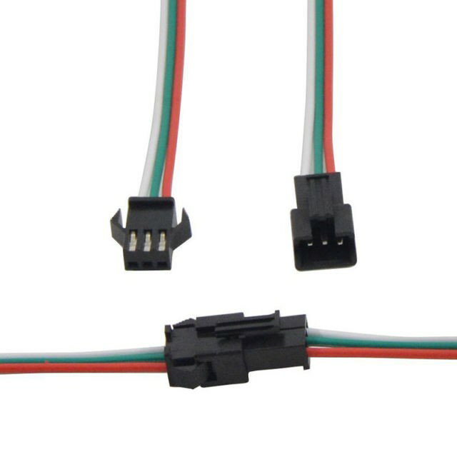 SM 對接線 3 PIN對接 WS2812B/WS2811全彩燈條對接線【現貨】