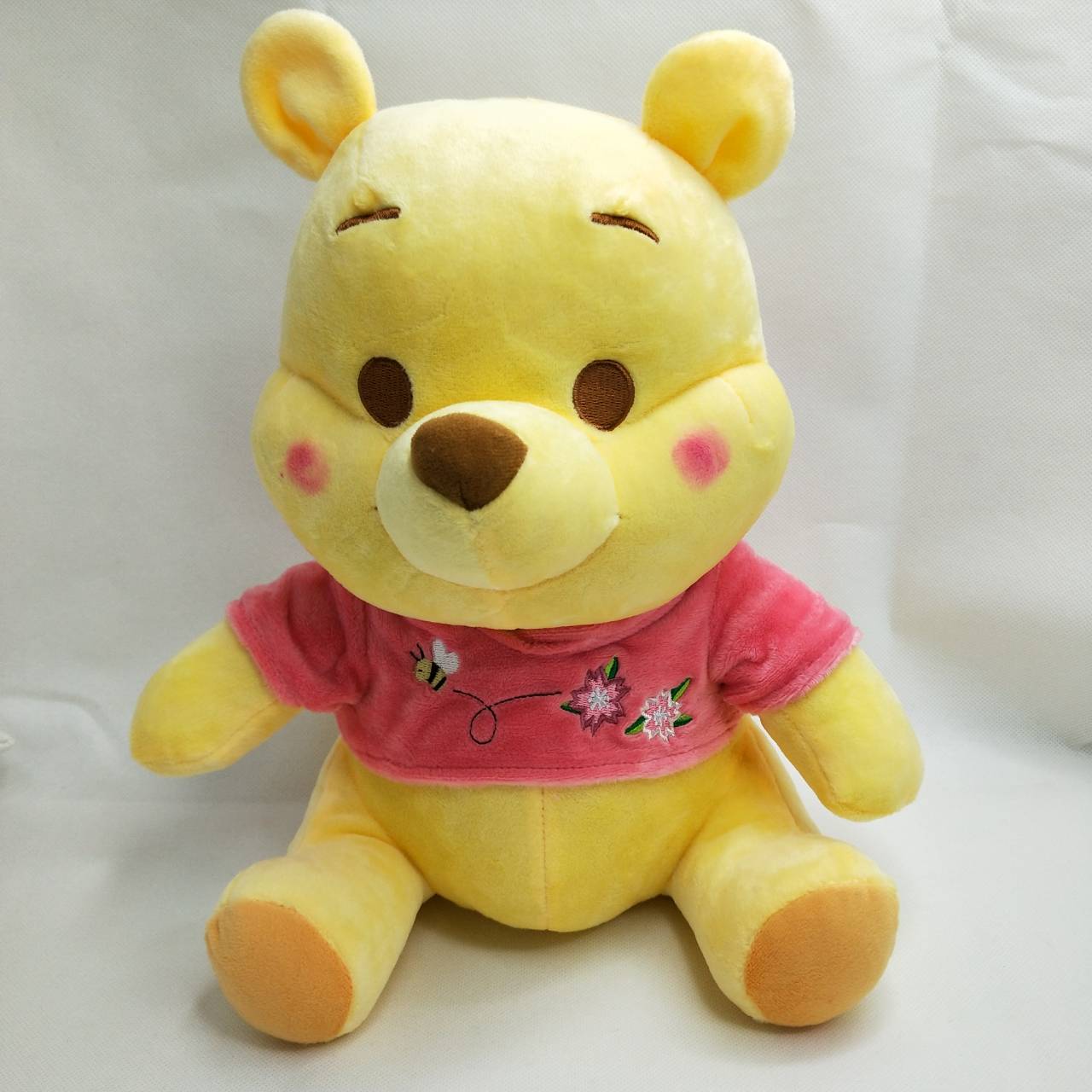 大賀屋 正版 維尼 娃娃 枕頭 抱枕 頸枕 靠枕 玩具 兒童 玩具 三麗鷗 午安枕 抱枕 T00120469