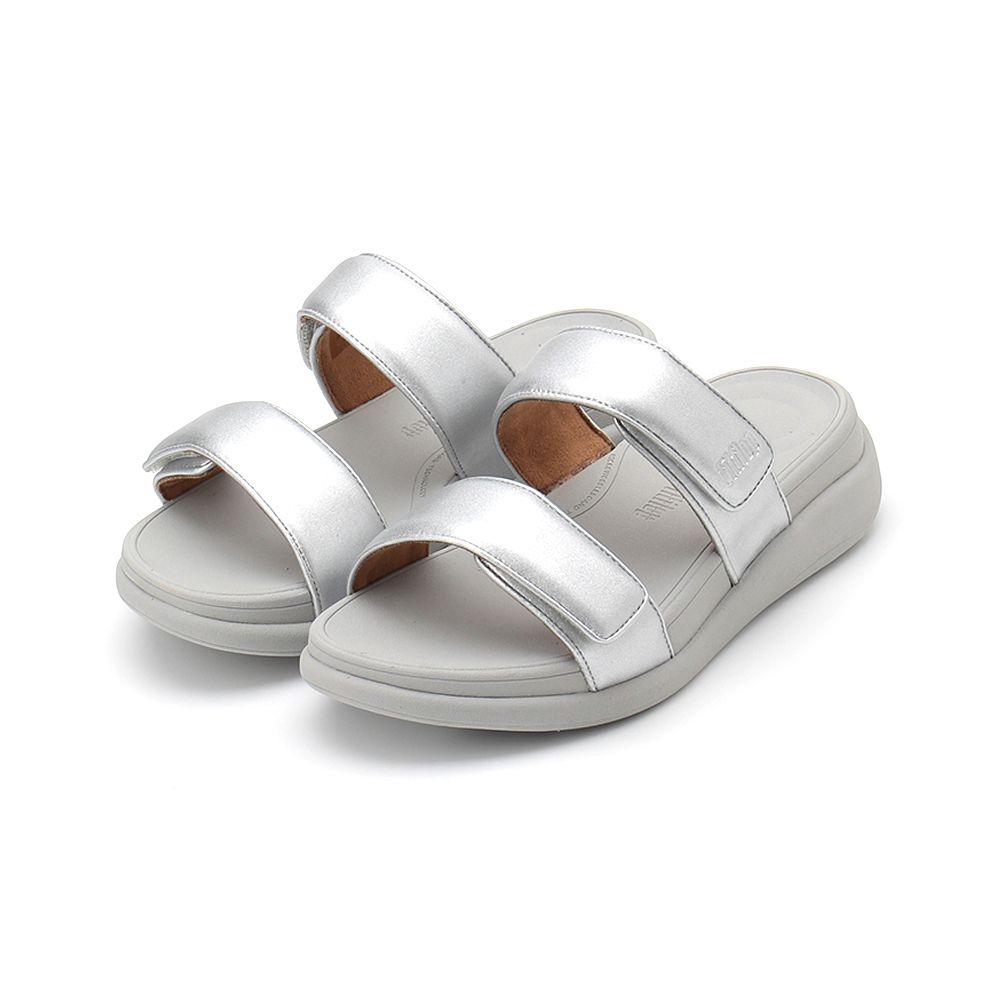 FITFLOP F-MODE GO 魔鬼氈拖鞋 銀 6212-15938 女鞋 治裝激推 美的三次方
