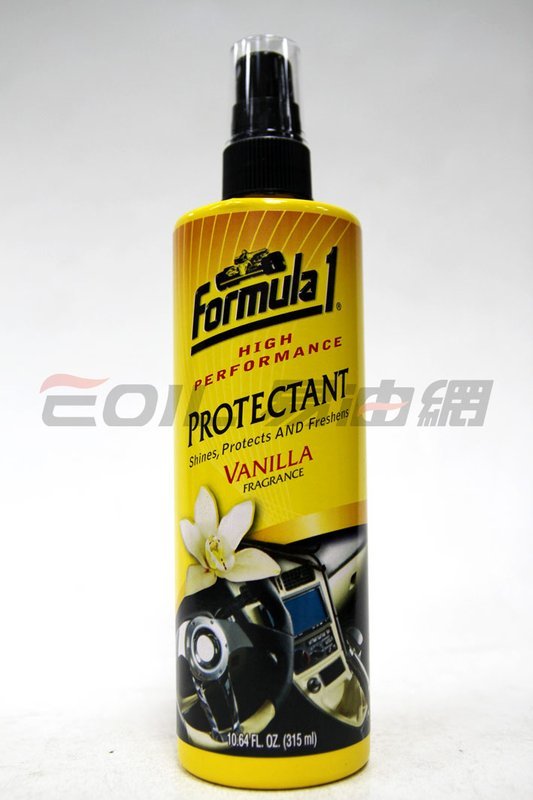 Formula 1 芳香內裝儀表飾條保護劑 香草口味 #15044