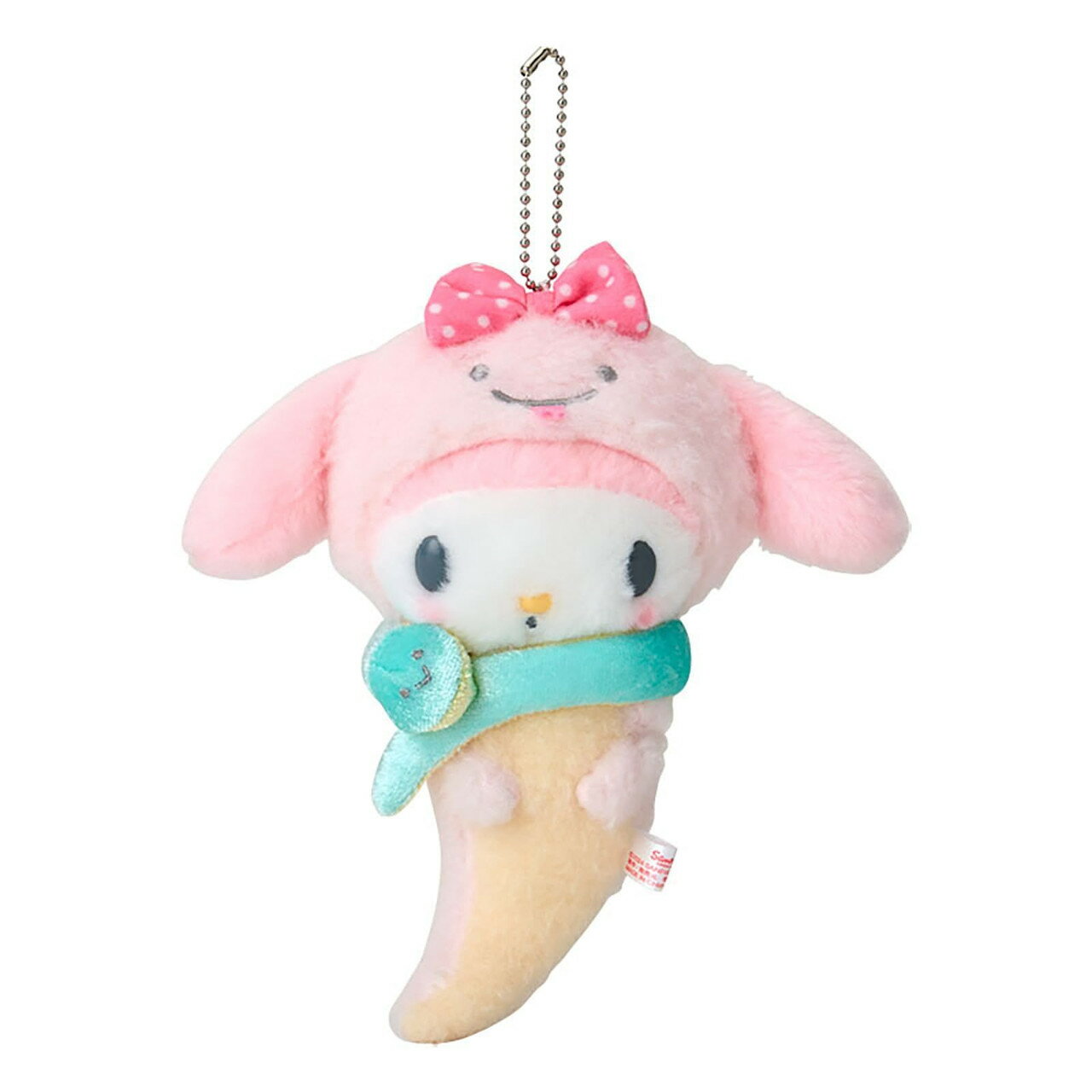 【震撼精品百貨】My Melody 美樂蒂~日本SANRIO三麗鷗 美樂蒂絨毛玩偶吊飾-蛇年*23648