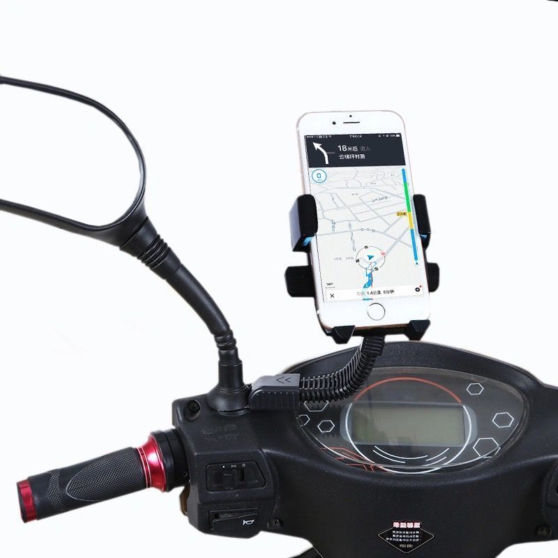 電動車手機支架 摩托車手機導航支架山地單車自行車騎行支架美團