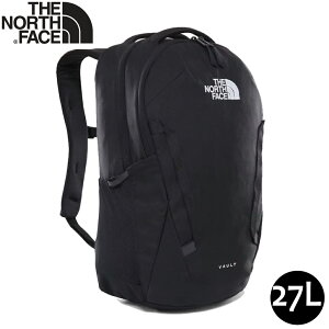 【The North Face 27L 手提後背包《黑》】3VY2/多功能休閒背包/電腦背包/學生書包