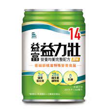 【1箱送4罐】益富 益力壯14營養均衡完整配方 原味 250mlx24罐/箱 管灌適用、無新增纖維 憨吉小舖