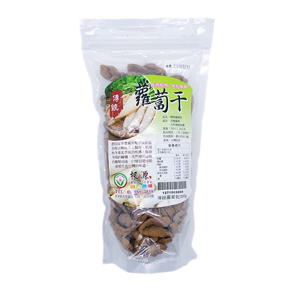 《小瓢蟲生機坊》根源- 傳統蘿蔔乾200g/包 蘿蔔乾